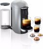 Nespresso Krups koffieapparaat VertuoPlus Deluxe Rond(Zilver ) online kopen