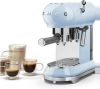 Smeg 50's Style espressomachine ECF01PBEU pastelblauw online kopen