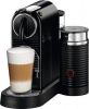 Nespresso Koffiecapsulemachine CITIZ EN 267.BAE van DeLonghi, zwart, inclusief aeroccino melkopschuimer, welkomstpakket met 14 capsules online kopen
