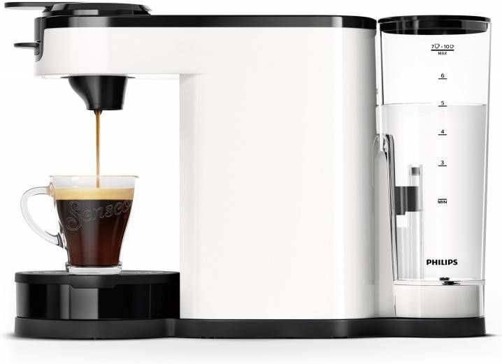 Philips Senseo HD6592/00 Vrijstaand Handmatig Koffiepadmachine 1l 7kopjes Zwart, Wit koffiezetappara online kopen