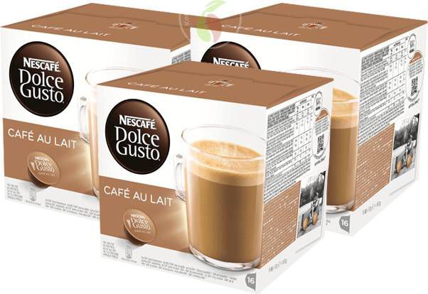 Nescafé Dolce Gusto koffiecapsules, Café au lait, pak van 16 stuks online kopen