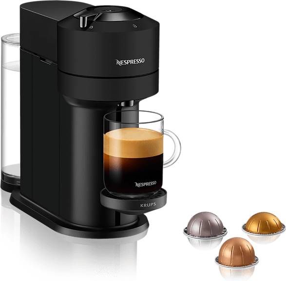 Nespresso Krups koffieapparaat Vertuo Next XN910N(Zwart ) online kopen