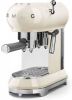 Smeg 50's Style espressomachine ECF01CREU crème online kopen