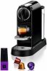 Nespresso Koffiecapsulemachine CITIZ EN 167.B van DeLonghi, Black, inclusief welkomstpakket met 14 capsules online kopen