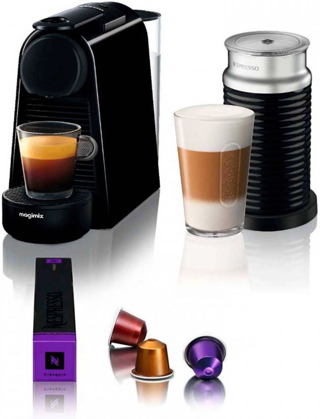 Magimix Essenza Mini 11377 NL Nespresso apparaat + Aeroccino