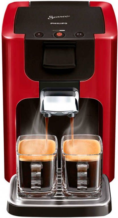 Senseo Philips ® Quadrante Koffiepadmachine Hd7865/80 Rood online kopen